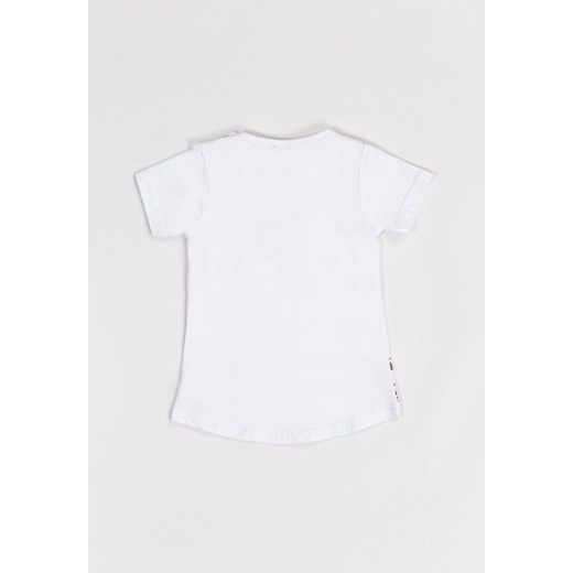 Odzież dla niemowląt Multu biała dla dziewczynki z aplikacjami  