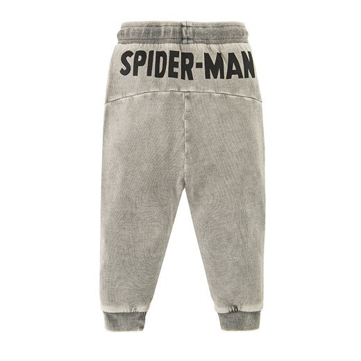 Cool Club, Spodnie dresowe chłopięce, szare, Spider-Man Cool Club 98 okazyjna cena smyk