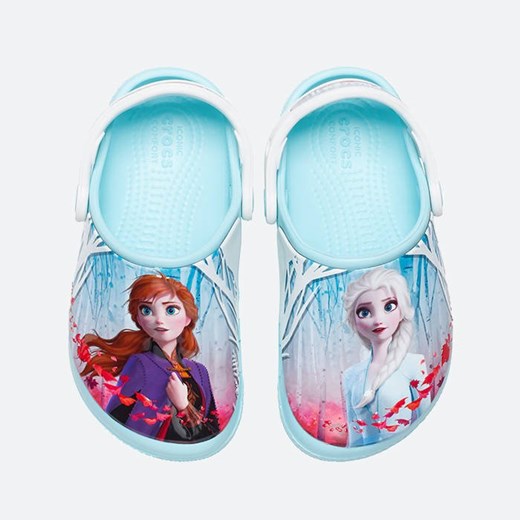 Klapki dziecięce Crocs Ol Disney Frozen 2 Cg K 206167 ICE BLUE Crocs 30-31 sneakerstudio.pl