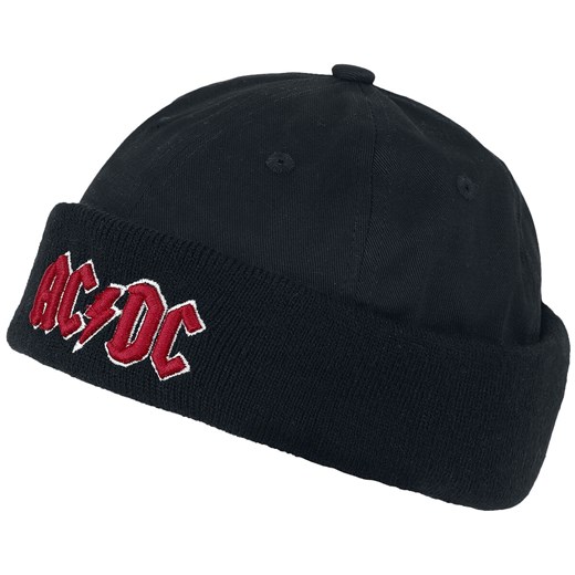 AC/DC - Logo - Docker Cap - Czapka - czarny Onesize EMP