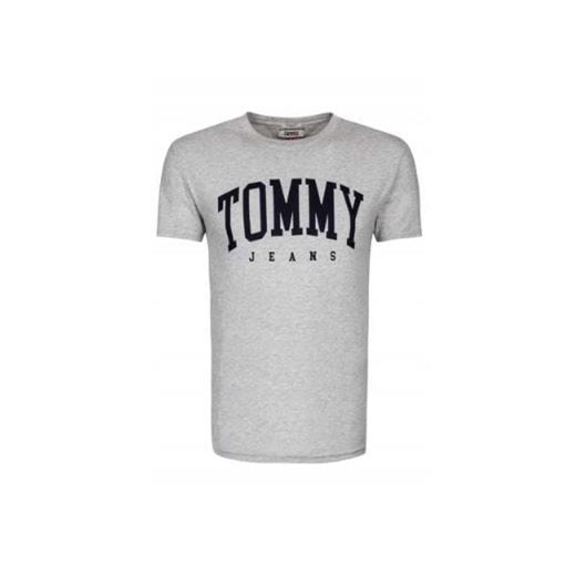 T-SHIRT MĘSKI TOMMY JEANS SZARY Tommy Hilfiger XS wyprzedaż Royal Shop