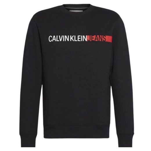 BLUZA MĘSKA CALVIN KLEIN JEANS CZARNA Calvin Klein XL promocja Royal Shop