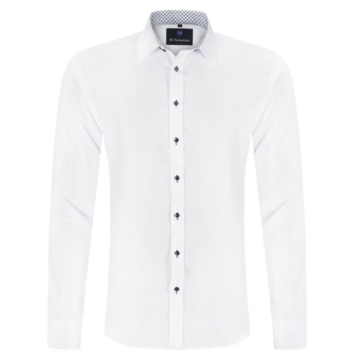 koszula męska di selentino copenhagen biała slim ze sklepu Royal Shop w kategorii Koszule męskie - zdjęcie 104690050