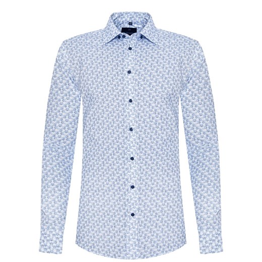 koszula męska di selentino niebieska bergen classic ze sklepu Royal Shop w kategorii Koszule męskie - zdjęcie 104690083