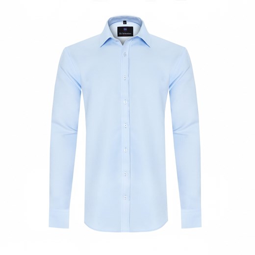 koszula męska di selentino błękitna lapland slim ze sklepu Royal Shop w kategorii Koszule męskie - zdjęcie 104690191