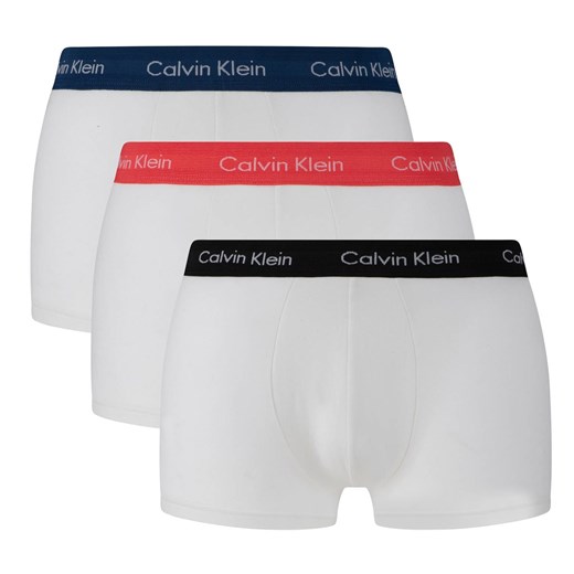 BOKSERKI MĘSKIE CALVIN KLEIN BIAŁE 3 PACK Calvin Klein S okazja Royal Shop