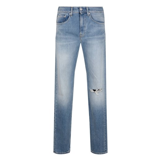 jeansy męskie calvin klein j30j307626 niebieskie ze sklepu Royal Shop w kategorii Jeansy męskie - zdjęcie 104691171
