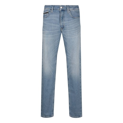 spodnie męskie calvin klein jeansowe niebieskie ze sklepu Royal Shop w kategorii Jeansy męskie - zdjęcie 104691183