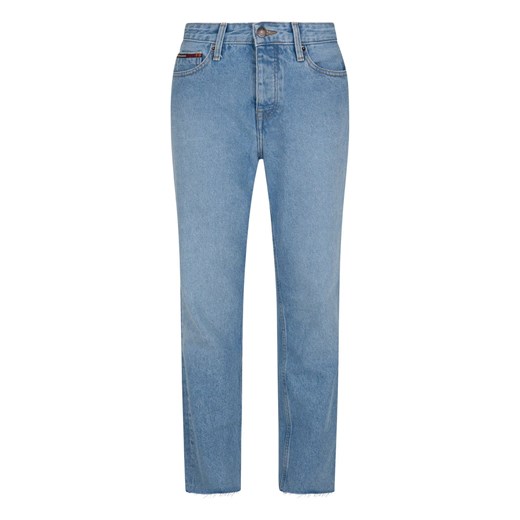 jeansy damskie tommy jeans dw0dw04167 niebieskie ze sklepu Royal Shop w kategorii Jeansy damskie - zdjęcie 104691212