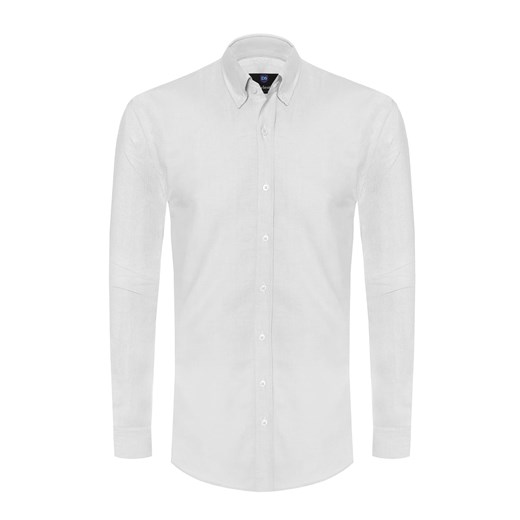 koszula męska di selentino oxford gray / slim ze sklepu Royal Shop w kategorii Koszule męskie - zdjęcie 104693703