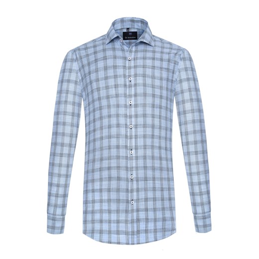 koszula męska w kratę di selentino tolouse / slim ze sklepu Royal Shop w kategorii Koszule męskie - zdjęcie 104693871