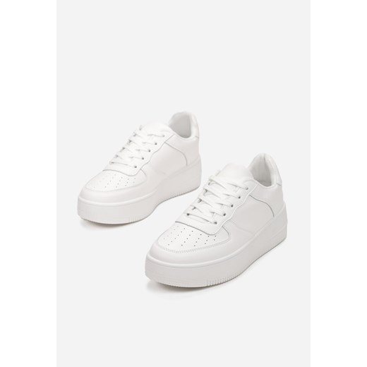 Białe Sneakersy Emson 36 born2be.pl