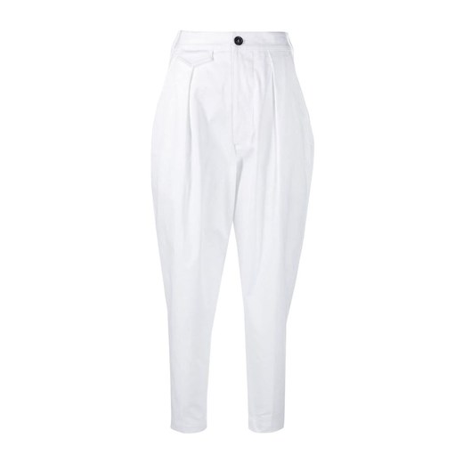 Spodnie damskie białe Dsquared2 
