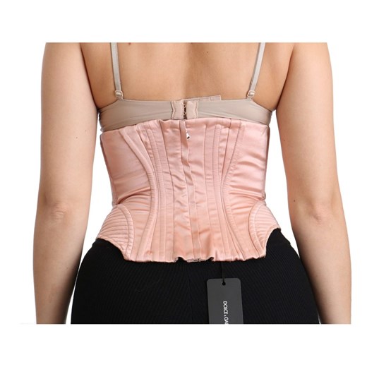 Silk Corset Belt Stretch Waist Strap Top Dolce & Gabbana S okazja showroom.pl