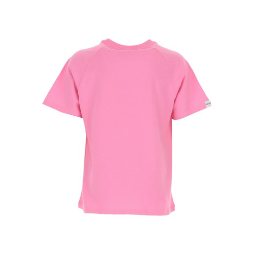 MSGM Koszulka Dziecięca dla Dziewczynek, różowy, Bawełna, 2019, 10Y 12Y 4Y 6Y 6Y RAFFAELLO NETWORK