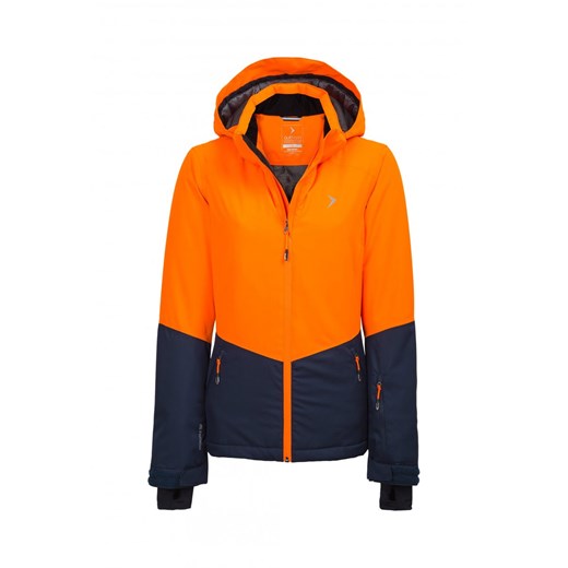 Kurtka narciarska damska KUDN620 - pomarańcz neon Outhorn XS okazyjna cena OUTHORN