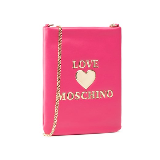 Listonoszka Love Moschino na ramię elegancka bez dodatków 