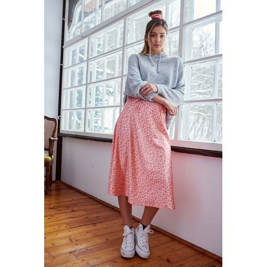 Spódnica midi Juicy Coral S Naoko S NAOKO