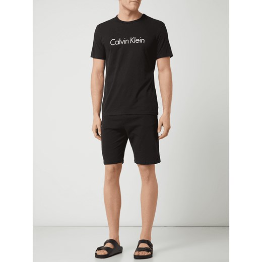 T-shirt z bawełny z nadrukiem z logo Calvin Klein Underwear XL Peek&Cloppenburg 