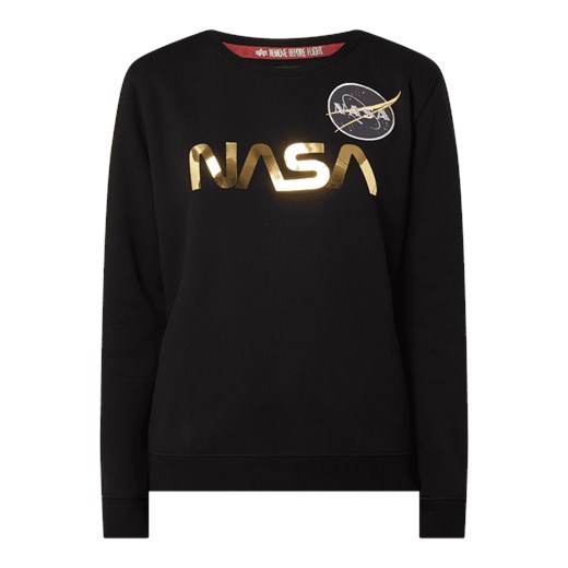 Bluza z nadrukiem NASA Alpha Industries XS Peek&Cloppenburg  okazyjna cena