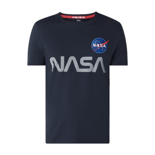 T-shirt z haftem NASA Alpha Industries S Peek&Cloppenburg 