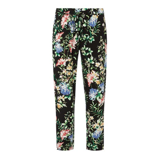 Luźne spodnie z wiskozy z kwiatowym wzorem 36 wyprzedaż Peek&Cloppenburg 