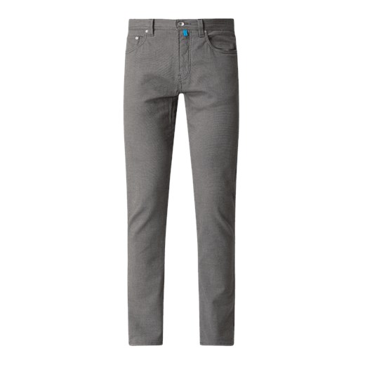 Spodnie o kroju tapered fit z dodatkiem streczu model ‘Lyon’ — ‘Futureflex’ Pierre Cardin 34/30 wyprzedaż Peek&Cloppenburg 