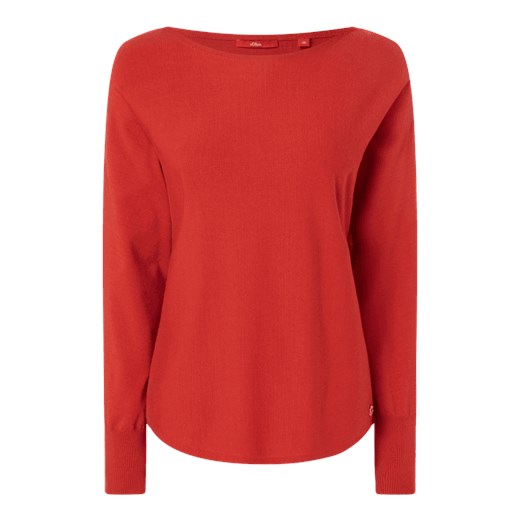 Sweter damski S.oliver Red Label z okrągłym dekoltem 