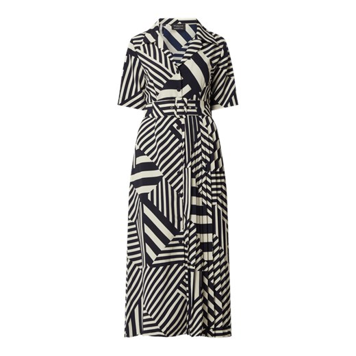 Sukienka midi z graficznym wzorem model ‘Aleena-Oriana’ Selected Femme 40 okazyjna cena Peek&Cloppenburg 