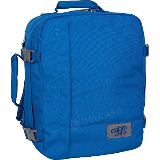 Plecak bagaż podręczny do Wizzair Cabin Zero Classic 28L Jodhpur Blue uniwersalny Delcaso