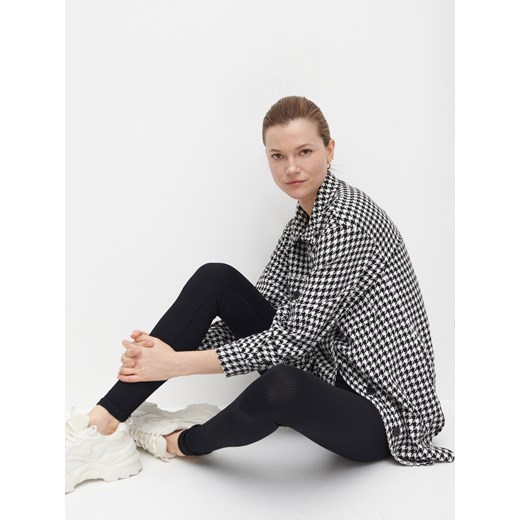 Kurtka damska Reserved w kratkę krótka 
