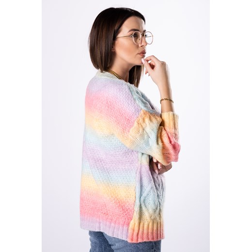 pastelowy sweter ombre Ptakmoda.com U ptakmoda.com