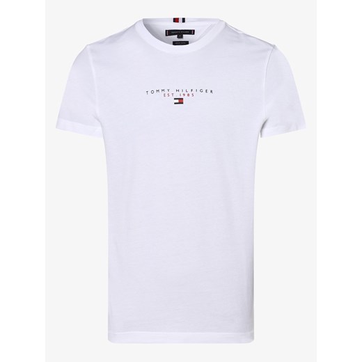 Tommy Hilfiger - T-shirt męski, biały Tommy Hilfiger XL vangraaf