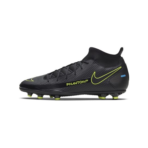 Buty sportowe męskie Nike skórzane czarne na jesień 