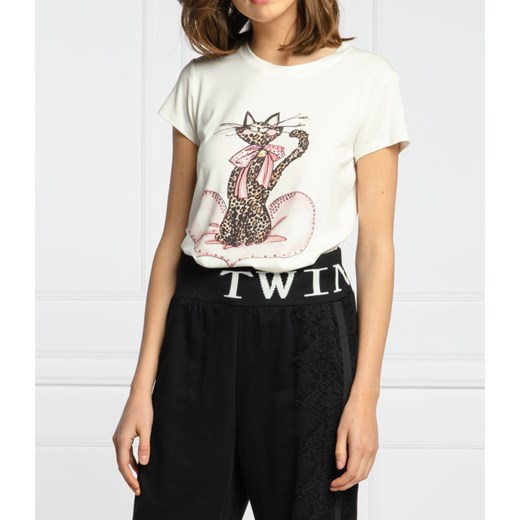 Twinset U&B T-shirt | Regular Fit M okazyjna cena Gomez Fashion Store