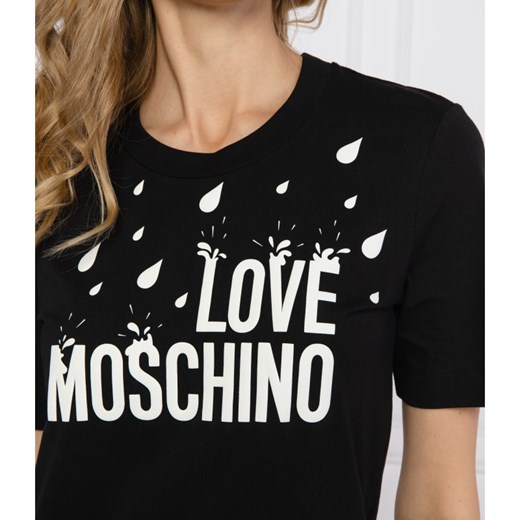 Sukienka Love Moschino na co dzień 