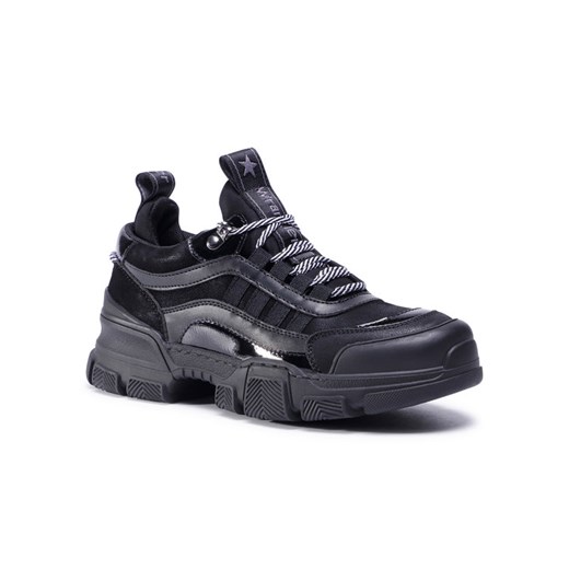 Wrangler Sneakersy Trax Low WL02670A Czarny Wrangler 37 promocja MODIVO