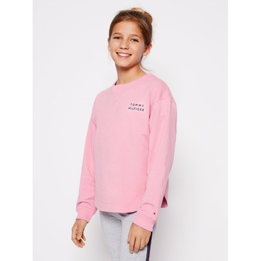 Tommy Hilfiger Bluza Tape Sweatshirt KG0KG04936 D Różowy Regular Fit Tommy Hilfiger 10 MODIVO okazyjna cena