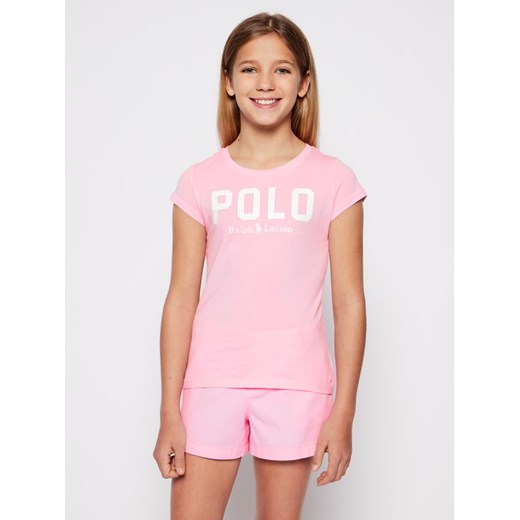Polo Ralph Lauren T-Shirt Icon Tee 313793933 Różowy Regular Fit Polo Ralph Lauren M okazyjna cena MODIVO