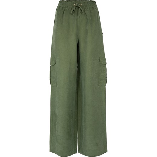 Zielone spodnie damskie SCOTCH&SODA 