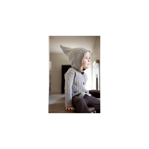 Sweter krasnal merinodzieciaki-pl brazowy ciepłe