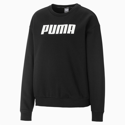 Bluza damska czarna Puma krótka 