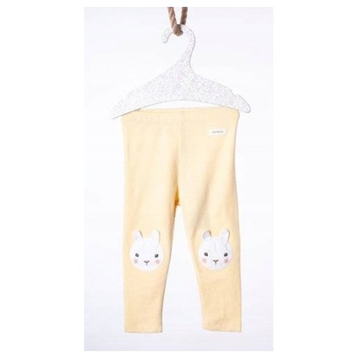 Newbie Legginsy Dziewczynka 80 żółty królik Oficjalny sklep Allegro