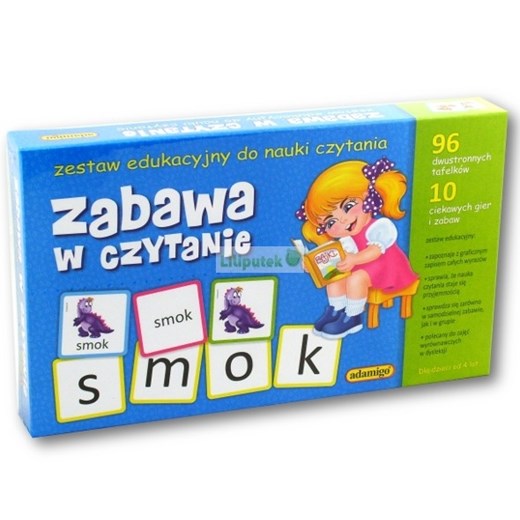 ADAMIGO Zest. Edukacyjny Zabawa Czytanie 