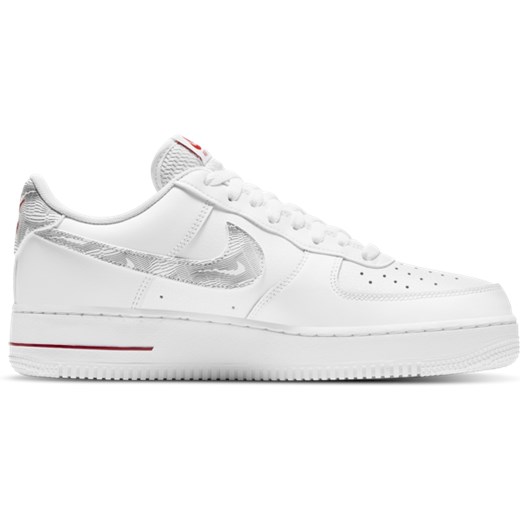 Buty Nike Air Force 1 (DH3941-100) WHITE/BLACK-UNIVERSITY RED Nike 45 Street Colors