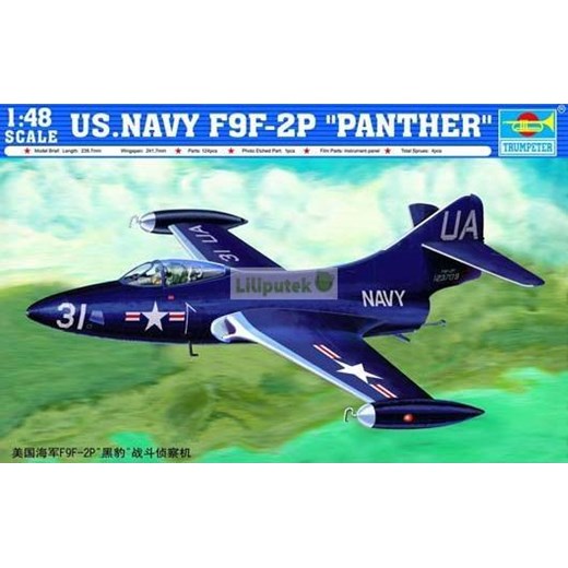 TRUMPETER US. Navy F9F2P &quot;Panther&quot;