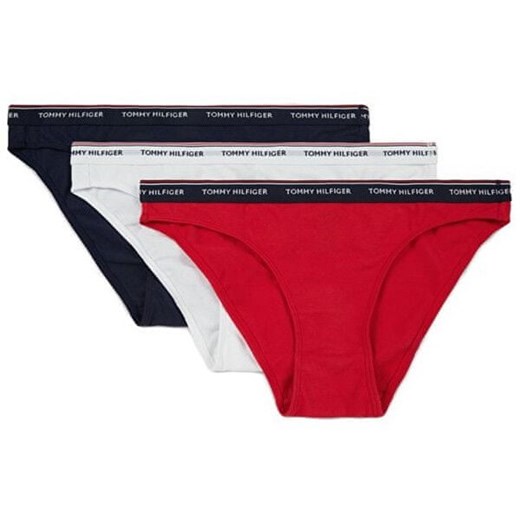 Tommy Hilfiger Bale 3KS pań figi Essen tials 3P Bikini UW0UW00043-012 (Rozmiar S) Tommy Hilfiger S Mall