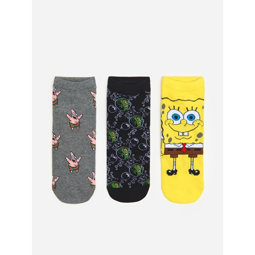 House - Skarpety Spongebob 3-pak - Wielobarwny House 39-42 House
