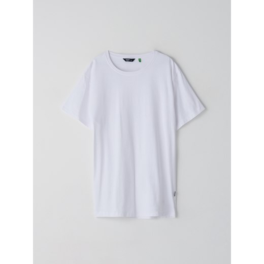 Cropp - Koszulka basic - Biały Cropp XS Cropp