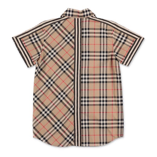 Koszula chłopięca Burberry z bawełny 